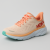 HOKA Clifton peach/cream road running shoes – Unisex,