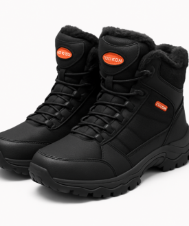Alternative view of Shulook Men’s insulated winter boots with plush fur lining